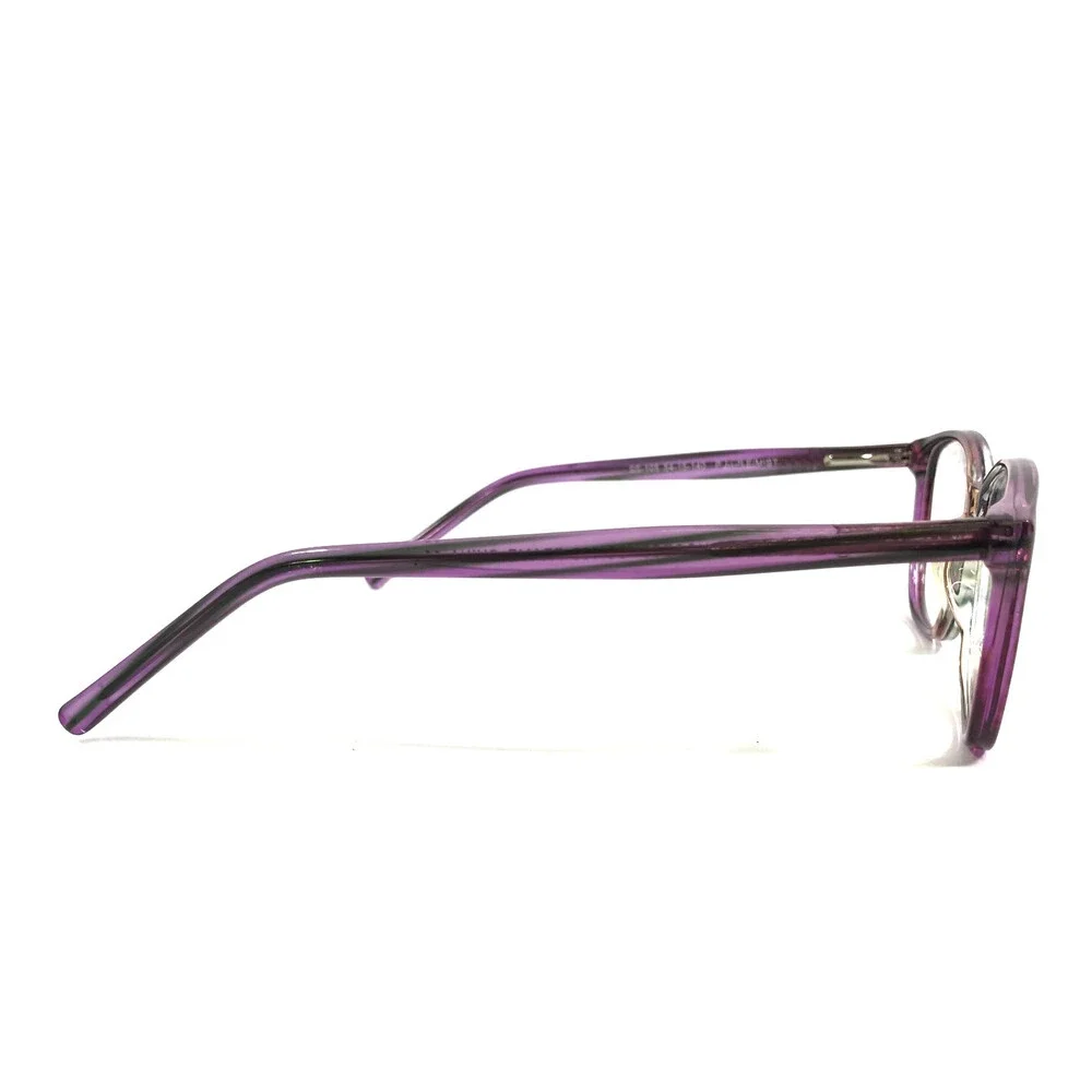Success Eyeglasses Frames SS-105 PURPLE/MIST Brown Cat Eye Full Rim 54-15-140
